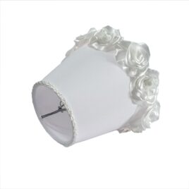 Pantalla Con Flores Artesanal